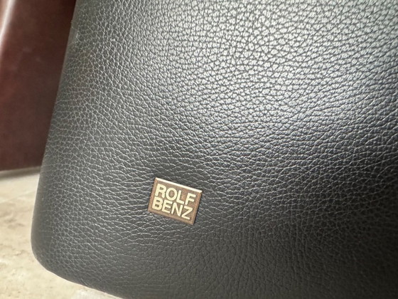 Image 1 of Rolf Benz 250 black leather