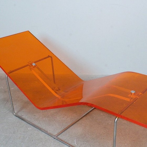 Image 1 of Jean-Marie Massaud lounger/chaise longue, 'Wave' 