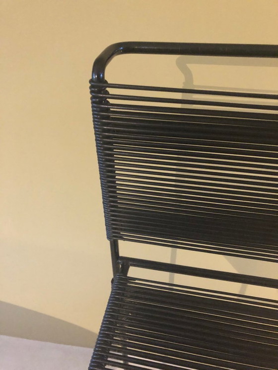 Image 1 of Fly-Line Belotti Spaghetti barstool black