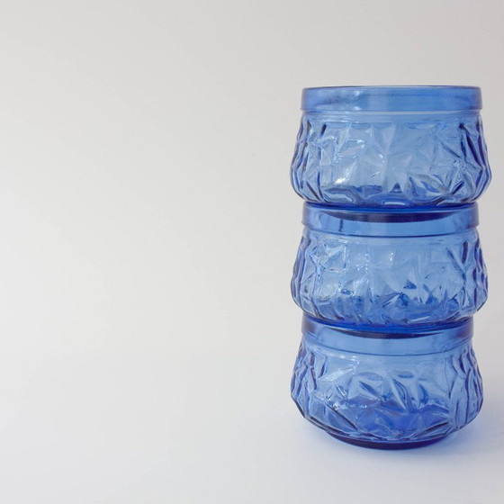 Set di 3 ciotole da dessert vintage IVIMA in vetro blu, anni '60 – Accessori da tavola, Glass (photo 8 of 14)