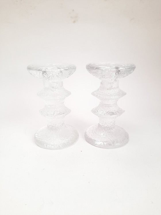Image 1 of Paar Festivo-Kerzenhalter von Timo Sarpaneva für Iittala 