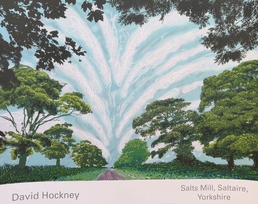 David Hockney (1937-2026), Zomerhemel, 2008, Copyright David Hockney, Gedrukt in het Verenigd Koninkrijk – giclee prints