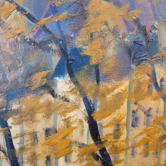 Image 1 of "Pont Marie, Parijs", Franse School, Post-impressionisme, jaren 1940 - Frankrijk