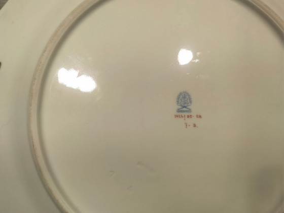 Image 1 of Rari piatti da portata Herend Blue Fishscale (VHB) - Coppia di 2