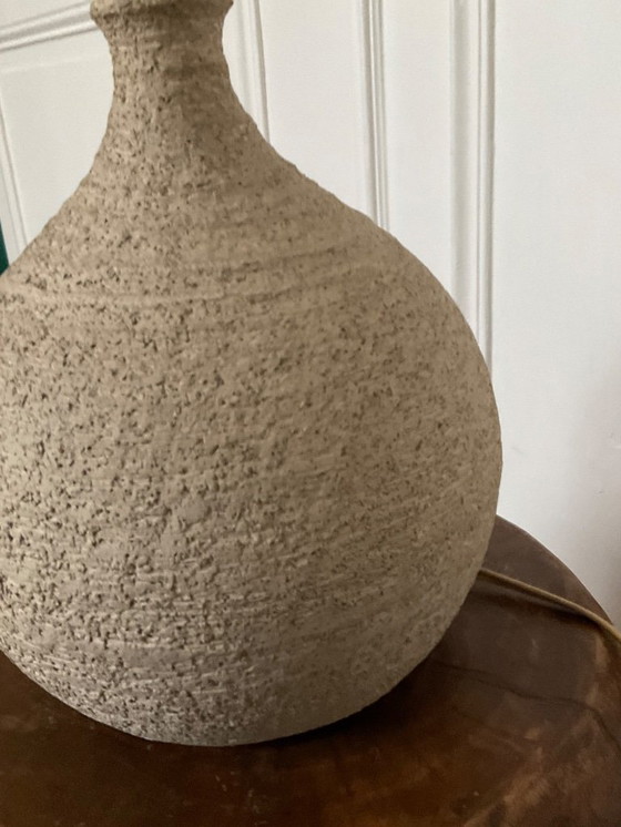 Image 1 of Handcrafted ceramic table lamp – France – circa 1950