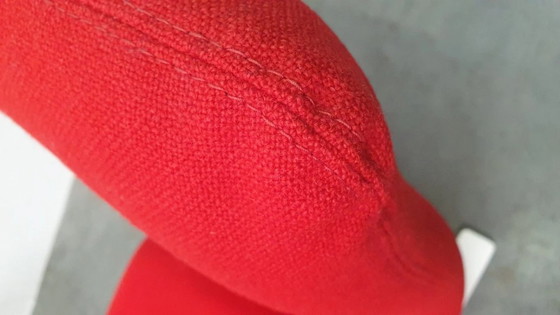 Image 1 of Artifort Pierre Paulin concorde kwekkie rood retro