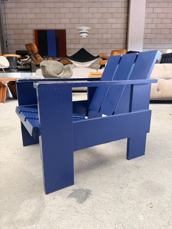 Vintage Crate chair By Gerrit Rietveld (stock: 4) – Armchairs, Wood, Modern (photo 11 of 22)