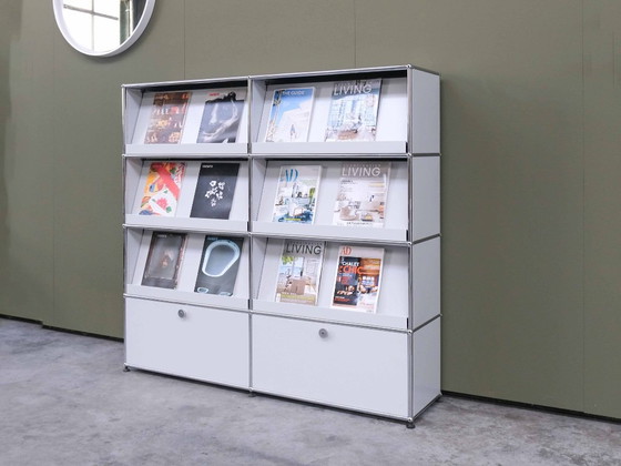 Vintage USM Haller Display Commode Kast – Opbergkast, Metal (photo 2 of 8)