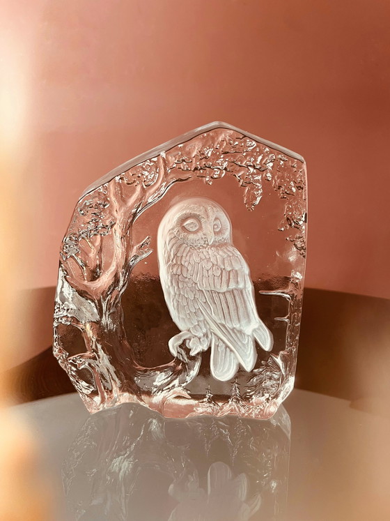 Image 1 of Goebel uil in glas