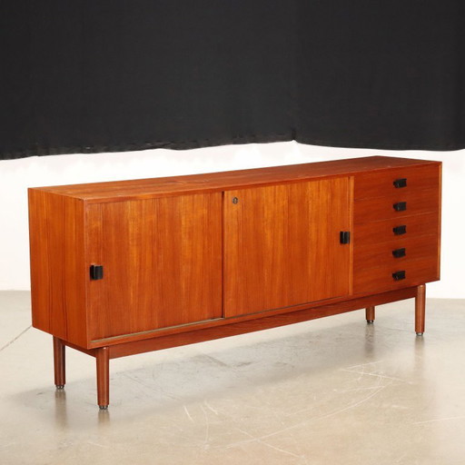 Dressoir uit de jaren 60, geproduceerd door Fratelli Saporiti.