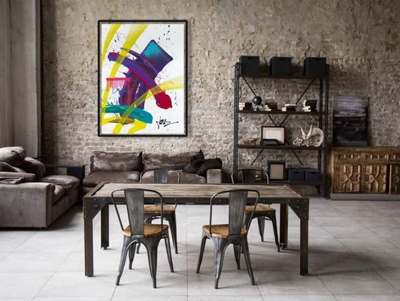 Image 1 of Daniel JONEZ - Aurora Boreal - Toile d'artiste