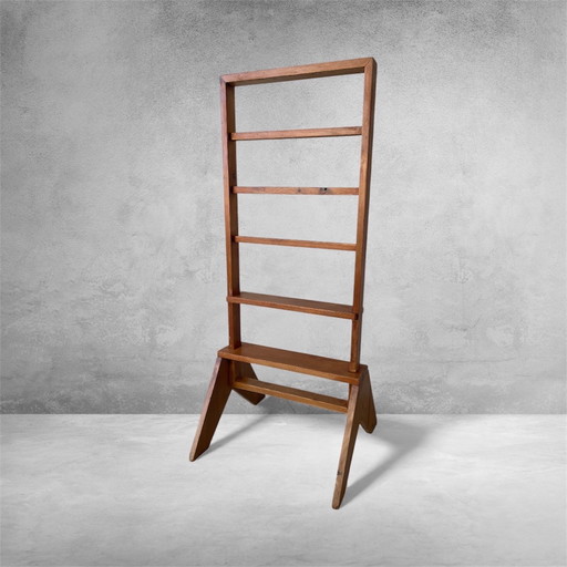 Valet de chambre industriel en bois massif