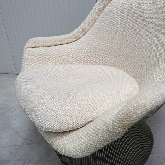 Image 1 of Warren Platner Easy Lounge Chair & Ottoman By Knoll Cato Wool