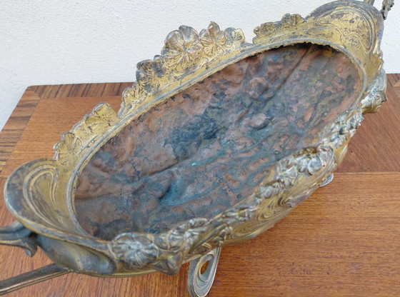 Image 1 of Bronze Planter, Claude Bonnefond