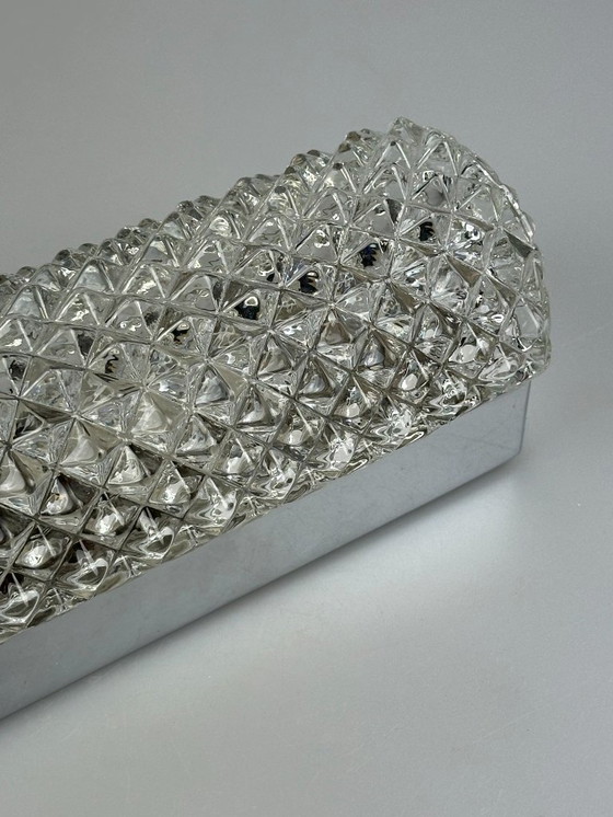 Image 1 of 60s 70s aplique Aplique de Glashütte Limburg Alemania Space Age