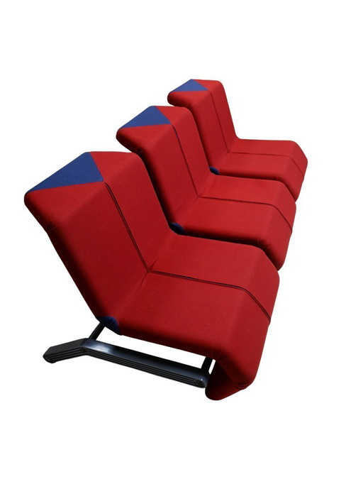 3-seater sofa by Thierry Belt for Artifort, 1980s