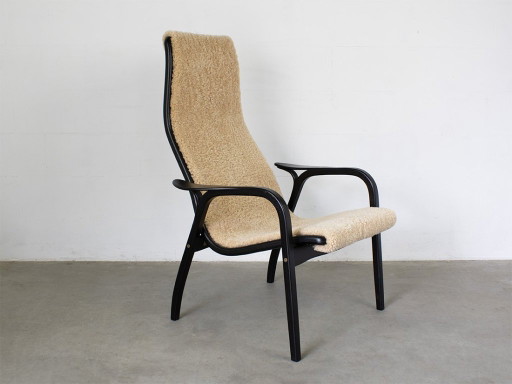 Fauteuil suédois Lamino, Yngve Ekstrom – Wood