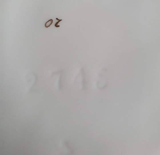 Image 1 of Elegant French porcelain tureen ca. 1900 - hand-painted