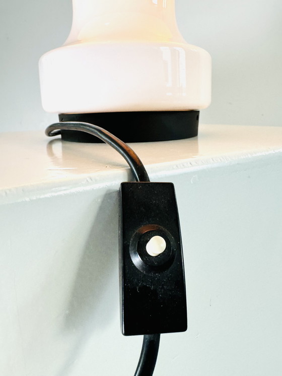 Image 1 of A-743 LAMPADA A FUNGHI DI GLASHÜTTE LIMBURG, GERMANIA, anni '70