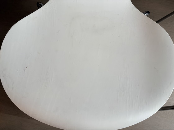 Image 1 of 2x Fritz Hansen Butterfly Chair bianca