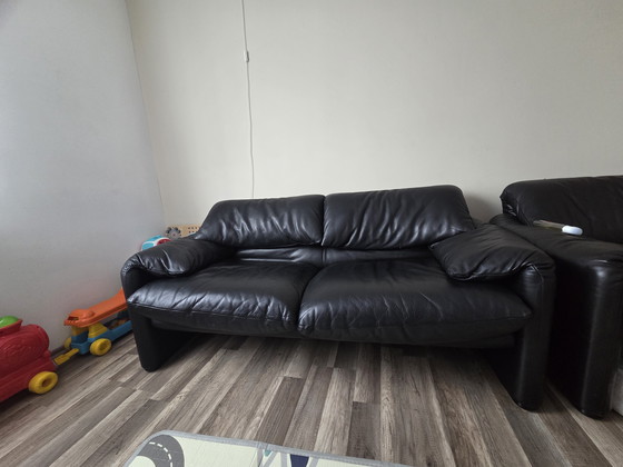 Image 1 of Leder Sofa cassina maralungana