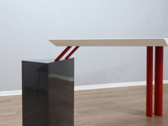 Image 1 of Bureau post-moderne de Saporiti design Franco Corradini années 1980