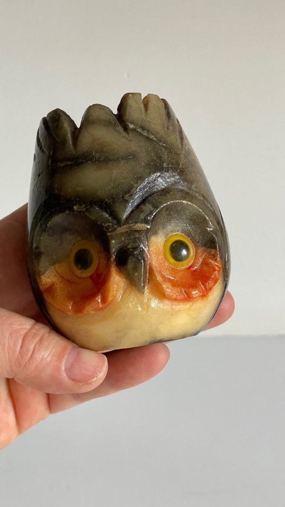 Image 1 of Bougeoir Pierre d'Albâtre Italy Vintage