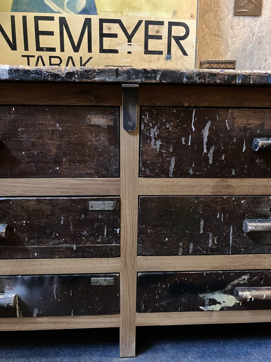 Image 1 of Industrial workbench - work table - work cabinet