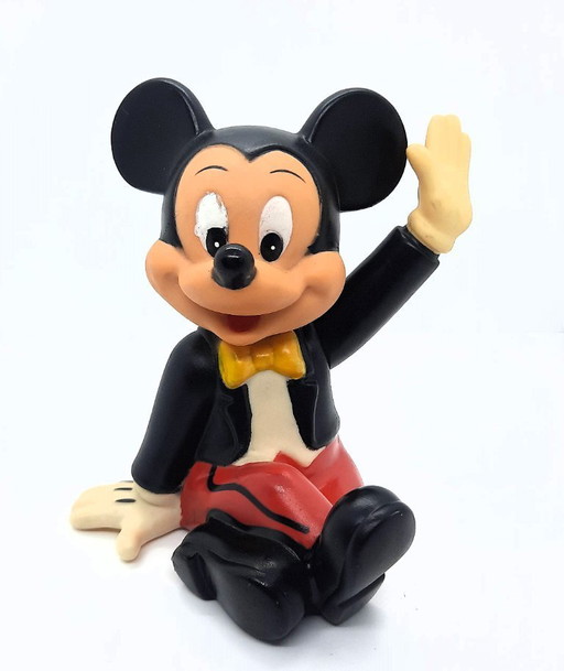 Vintage Mickey Mouse Disney money box rubber