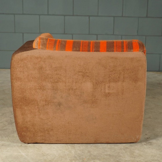 Image 1 of Midcentury modulaire zithoek/zitgroep – velours – jaren 70