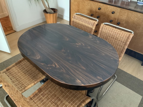 Image 1 of Set of Art Nouveau Style Furniture. Mid Century.