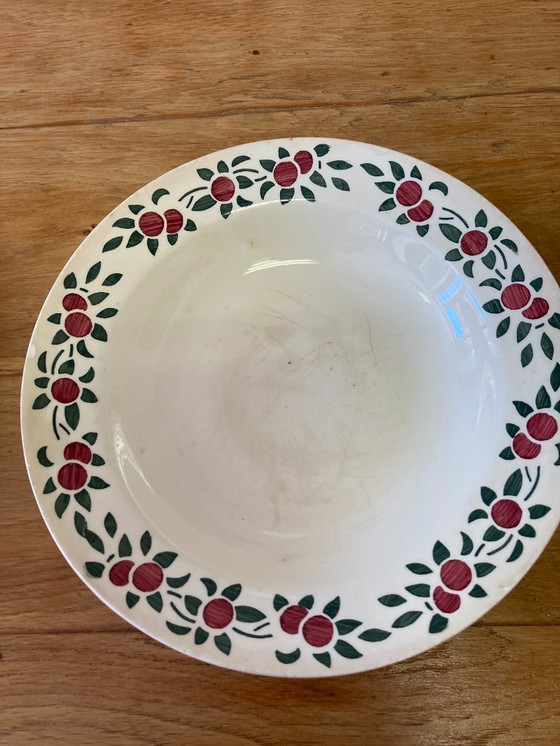 Image 1 of Set of 4 vintage "Montereau" plates