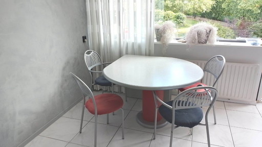Dining table with 6 chairs special design