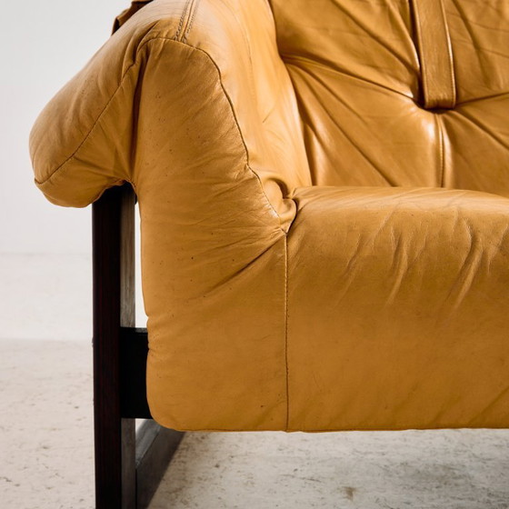 Image 1 of MK11777 MP-091 leren sofaset van Percival Lafer, set van 6