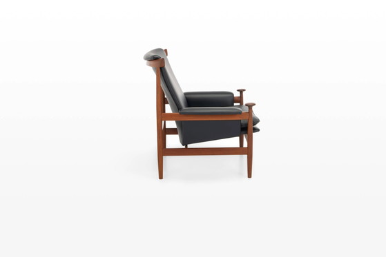 Bwana Lounge Chair and ottoman by Finn Juhl for France & Son, Denmark, 1960s – Armchairs, Leather, Design (photo 5 of 19)