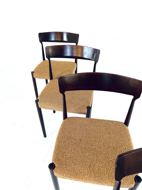 Image 1 of 4x Gerestaureerde Vintage Stoel ‘60