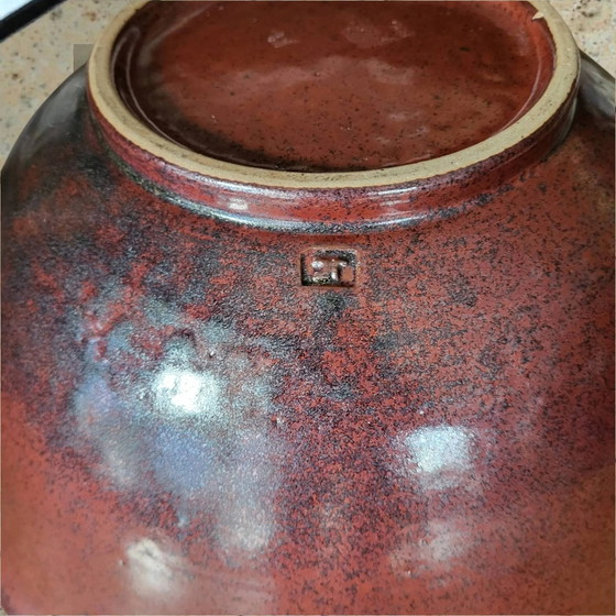 Ciotola da insalata in gres XXL di Jean Cacheleux / Puisaye – Ciotole, Porcelain (photo 6 of 7)