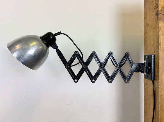 Image 1 of Industriële Midcentury Schaar Wandlamp, Jaren 50