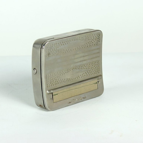 Image 1 of Metalen sigarettendispenser, Tsjechoslowakije, jaren 1950