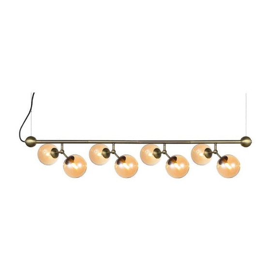 Image 1 of Lampe pendante de table Atom - Michael Waltersdorff (Halo Design)