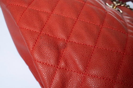 Chanel, gewatteerde portobello rode kaviaarleren tas – Schoudertassen, Calfskin (photo 7 of 18)