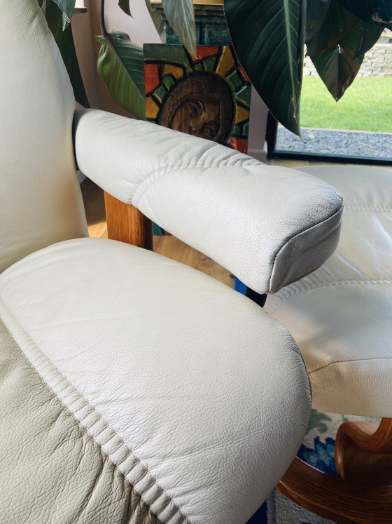 Image 1 of Stressless-Sessel von Ekornes, Modell Consul Classic, inklusive Hocker