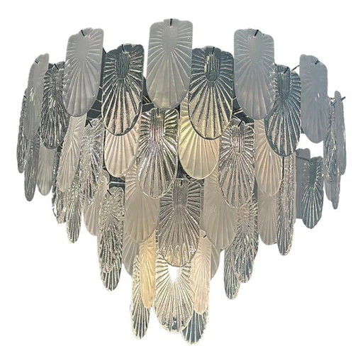 Art Deco Murano Style Chandelier by Simoeng
