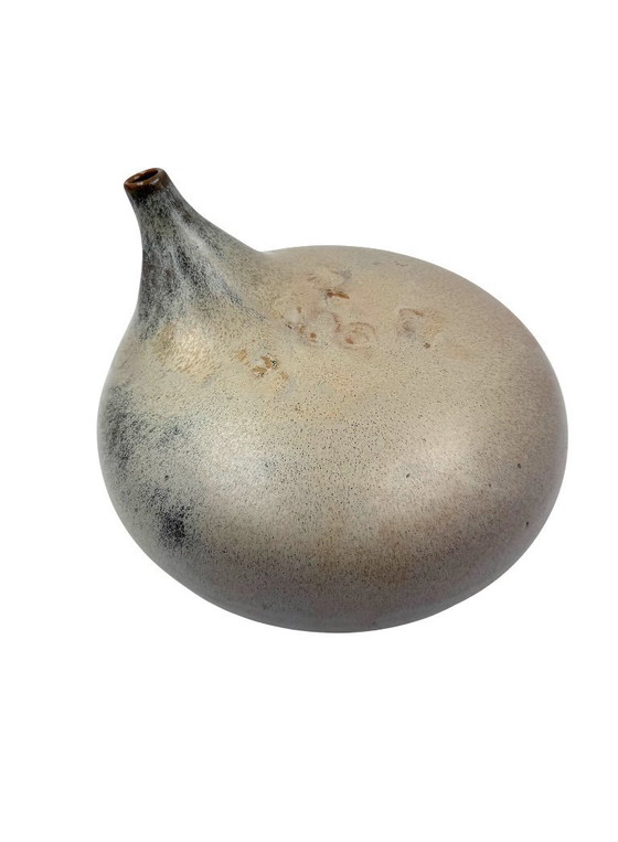Image 1 of Vase en gres organique moderne du milieu du siècle, Franco Bucci Italie vers 1970