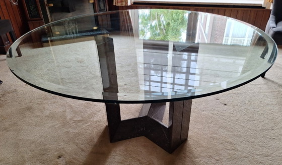 Retro Marble Dining Table Cattelan Italia 1980, Early Diapason Series (photo 4 of 16)