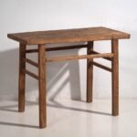 Antique desk console table (c.1920) #30 (photo 6 of 21)