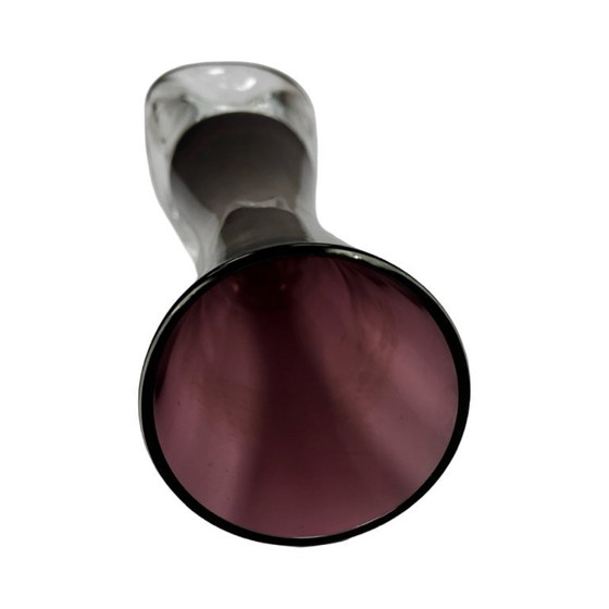 Image 1 of Ingrid Glashütte "Lord Nelson" burgundy vase, Germany 1960s