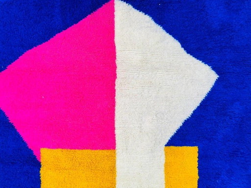 Alfombra tradicional bereber marroquí Atlas con coloridos diseños 2/3 M – Ahrend, vloerkleden en tapijten (photo 2 of 8)