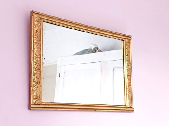 Image 1 of Wall mirror dating from the 50s