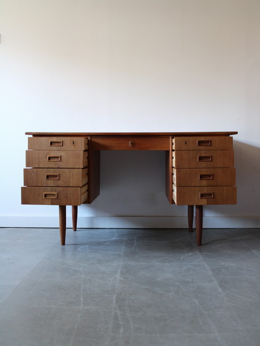 Scrivania vintage danese in teak